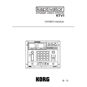 KORG Kaptivator manual cover