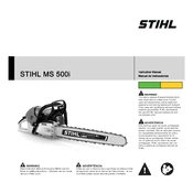 Stihl MS 500i manual cover