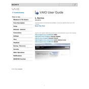 Sony SVL241290X manual cover