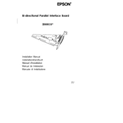 Epson B80818 manual cover