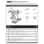 Thule Raceway Platform Pro 9003PRO manual cover