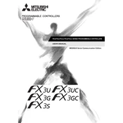 Mitsubishi Electric FX3S, FX3G, FX3GC, FX3U, FX3UC Series