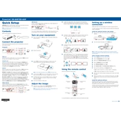 Epson PowerLite EB- 800F manual cover