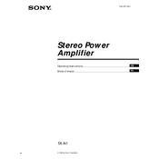 Sony TA-N1 manual cover