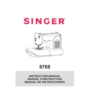 Singer 8769 manual cover