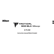 Nikon P Tactical 300 BLK manual cover