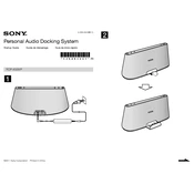 Sony RDP X500iP manual cover