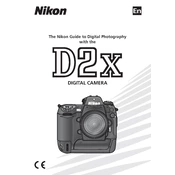 Nikon D2X manual cover