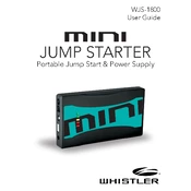 Whistler WJS1800 Mini Portable Jump Starter manual cover