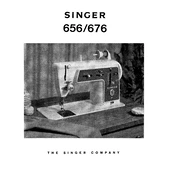 Singer 656, 676 manual cover