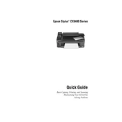 Epson Stylus CX8400 manual cover