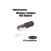 Linksys WUSB12 Wireless Compact USB Adapter manual cover