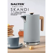 Salter EK3564GRY Skandi 1.7 Litre Kettle manual cover