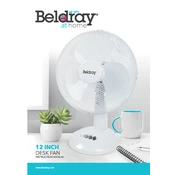 Beldray EH2659SSTK 12 Inch Desk Fan manual cover