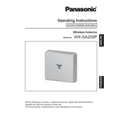 Panasonic WX-SA250P manual cover