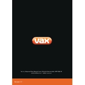 Vax S2 Series manual cover