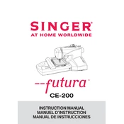 Singer CE-200 manual cover