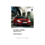 BMW 335i Coupe 3 Series 2013 manual cover