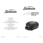 Sunbeam FPSBTRWP01 manual cover