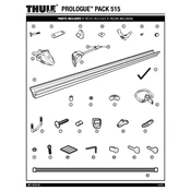 Thule Prologue 515 manual cover