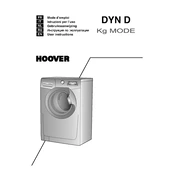 Hoover DYN 7145D 1-S manual cover