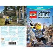 Nintendo Lego City Undercover manual cover