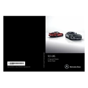 Mercedes-Benz SLS AMG 2015 manual cover