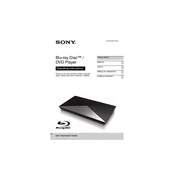 Sony BDP-BX620 manual cover