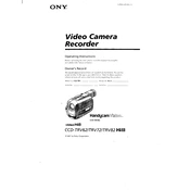 Sony CCD-TRV62 manual cover
