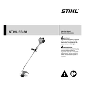 Stihl FS 38 manual cover