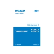 Yamaha PZ5NXJ, PZ5NTJ 2018 Venture Multi Purpose manual cover