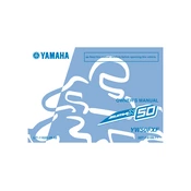 Yamaha YW50FXF Zuma X50 2015 manual cover