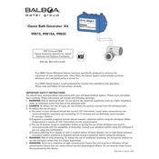 Balboa Ozone Bath Generator Kit 99815 manual cover