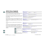 Honda Civic Hybrid 2012