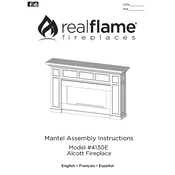 Realflame 4130E manual cover