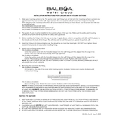 Balboa Slimline & Hi Volume Suctions manual cover