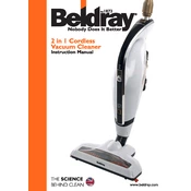 Beldray BEL0400 2 in 1 Cordless Vacuum Cleaner manual cover