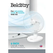 Beldray EH3398 6 Inch Desk Fan manual cover