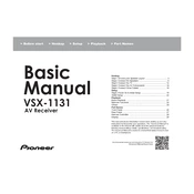 Pioneer VSX-1131 manual cover