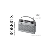 Roberts R761 Analogue 0 manual cover