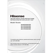 Hisense AW1022CW1W manual cover