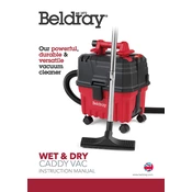 Beldray BEL01002 Wet and Dry Caddy Vac manual cover