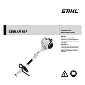 Stihl KM 55 R manual cover