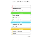 Nintendo Mario vs. Donkey Kong Tipping Stars