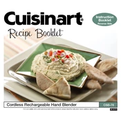 Cuisinart CSB-78 manual cover