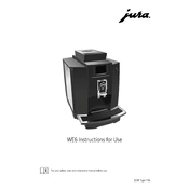 Jura WE6 Coffee Machine manual cover