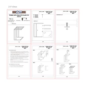 Munich B&M Sofa Table 368376 manual cover