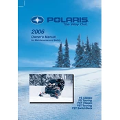 Polaris FS Classic, FS Touring manual cover