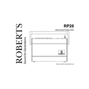 Roberts RP28 Analogue 0 manual cover