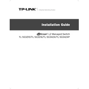 tp-link TL-SG3216 manual cover